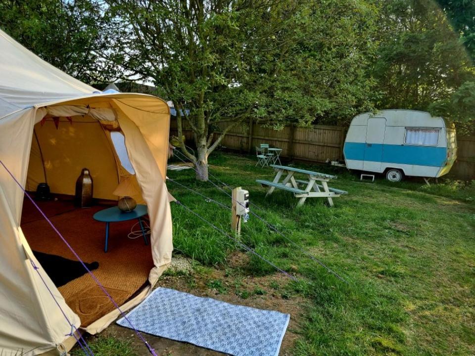 Luna Tent Secret Garden Glamping Luxury tent Stubton